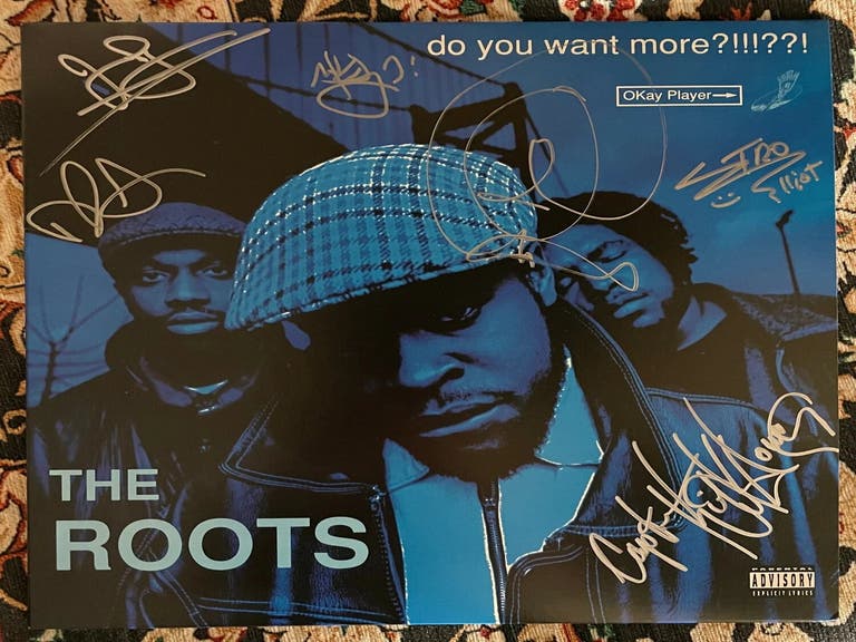 "Do You Want More?!!!??!" signed by The Roots at the GRAMMY Museum Store